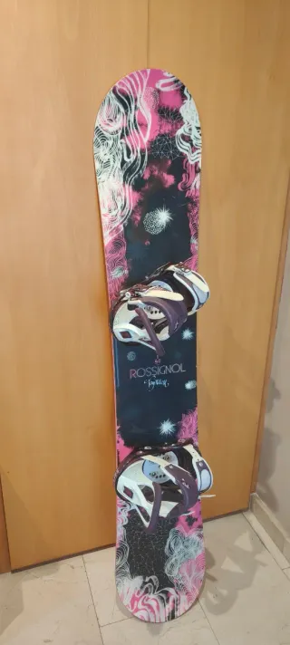 Tabla Snowboard ROSSIGNOL + Fijaciones BURTON