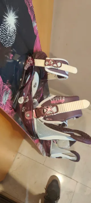 Tabla Snowboard ROSSIGNOL + Fijaciones BURTON