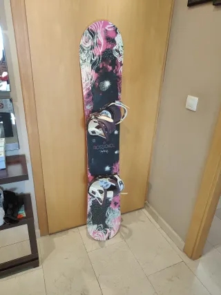 Tabla Snowboard ROSSIGNOL + Fijaciones BURTON
