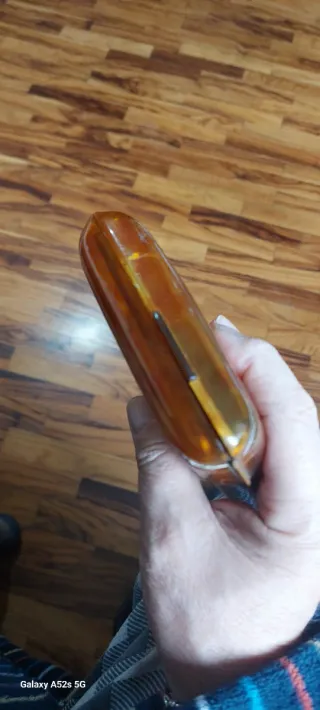 Portagioie, trousse antico in bachelite con specch