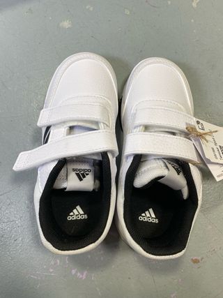 Adidas Tensaur Criança Velcro Branco