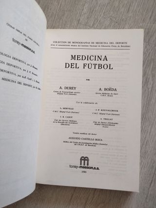 Medicina del fútbol
