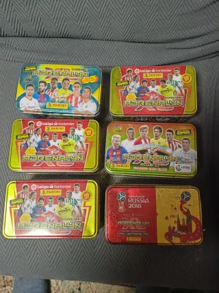 Latas Adrenalyn XL Panini