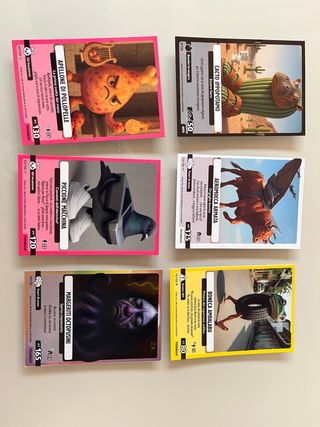 6 carte Brainrot Universo Psichedelico