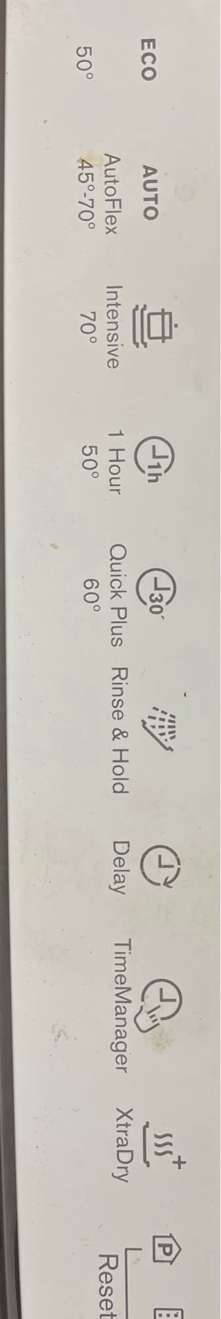 Lavavajillas Electrolux con plástico protector