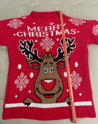 Maglione natalizio con renna