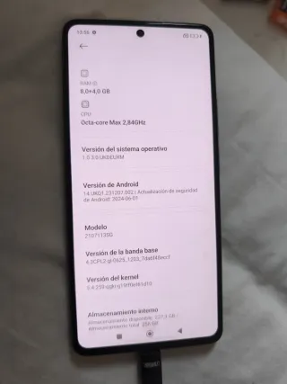 Xiaomi 11T Pro Gris 256G