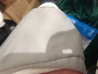 Cueca cinza com detalhes para Incontinência