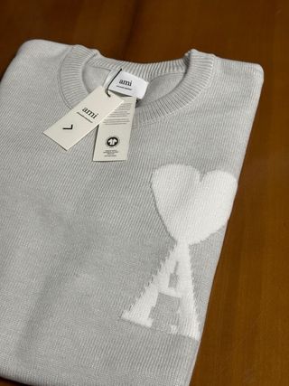 Jersey Ami Paris gris