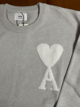 Jersey Ami Paris gris