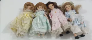 Bambole di porcellana vintage