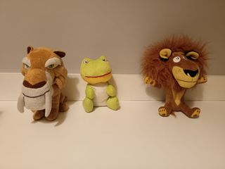 Peluche Diego, Rana e Leone