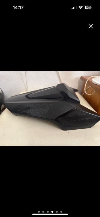 Colin Monoplaza Honda CB650R Negro Mate