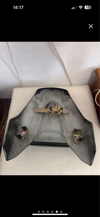 Colin Monoplaza Honda CB650R Negro Mate