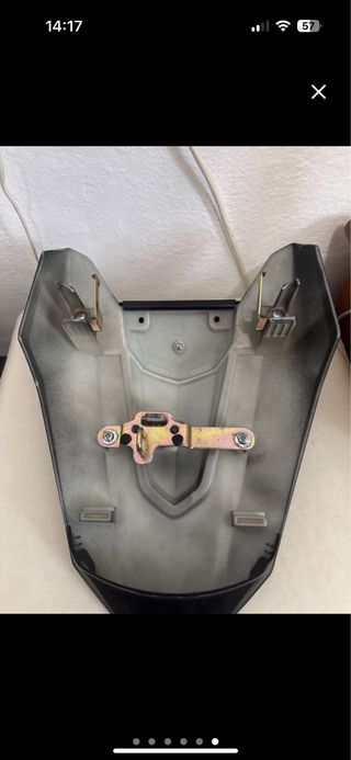 Colin Monoplaza Honda CB650R Negro Mate