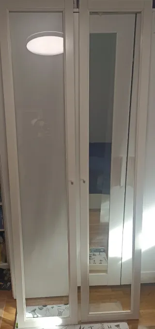 2x Puertas Cristal Billy Ikea Estantería librería