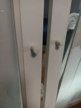 2x Puertas Cristal Billy Ikea Estantería librería