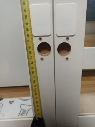 2x Puertas Cristal Billy Ikea Estantería librería