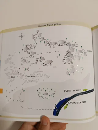 Guía de escalada Le chaos de Targasone
