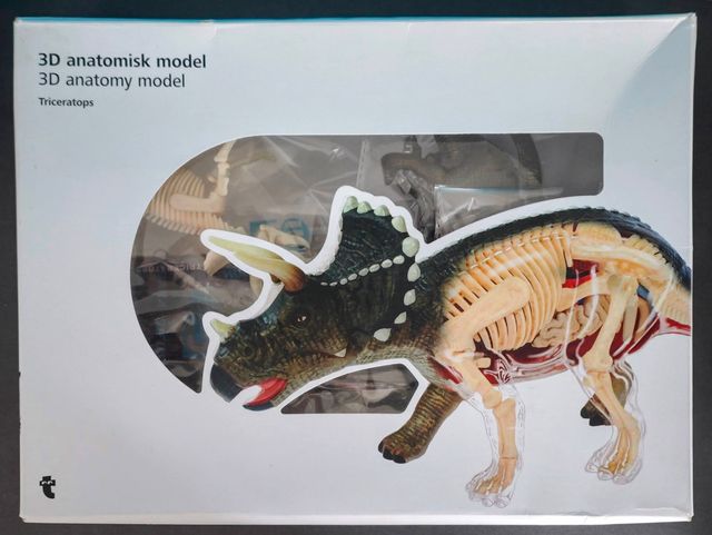 Kit Anatomía Triceratops 3D