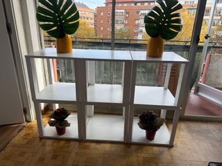 Cajoneras decorativas blancas de madera