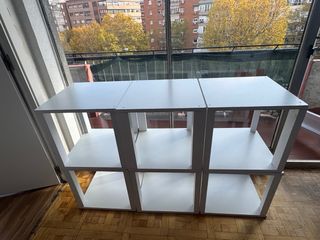 Cajoneras decorativas blancas de madera