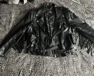 Chaqueta Cuero Krawehl Leder Nueva