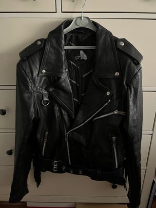 Chaqueta Cuero Krawehl Leder Nueva