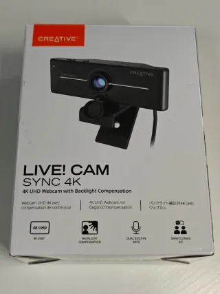 Creative Live! Cam Sync 4K Webcam