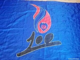 Bandera Levante U.D. Centenario 1909-2009