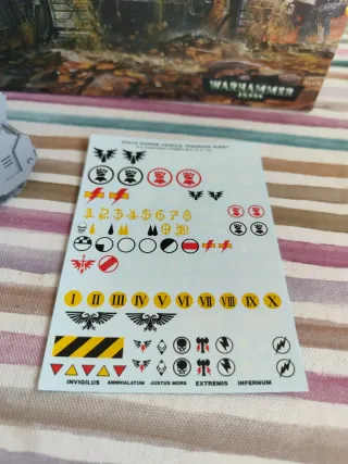 Warhammer 40k Predator Marines Espaciales