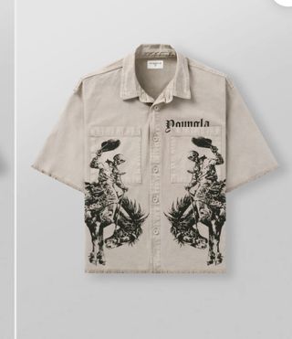 Camisa YOUNGLA Beige/Multicolor