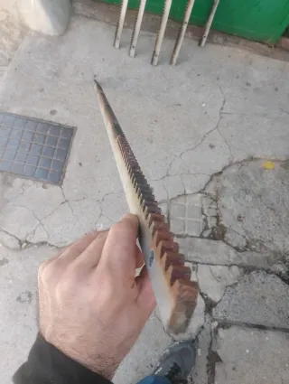 Cremallera puerta  LARGO: 5,45 CM