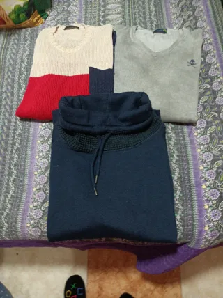 Lote 3 jerséis invierno hombre