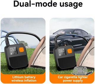 Bomba Aire Portátil Inteligente 25PSI Nuevo