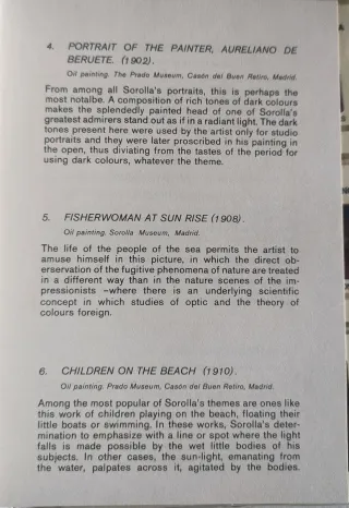 Dosier Diapositivas Joaquín Sorolla