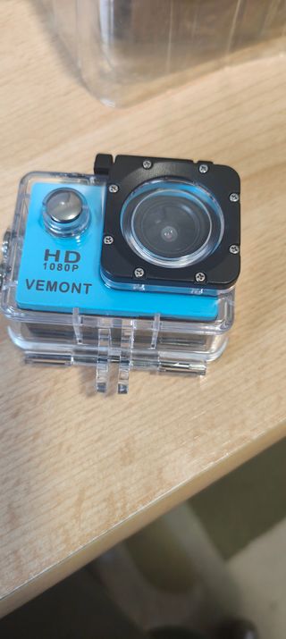 Cámara Deportiva con accesorios