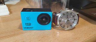 Cámara Deportiva con accesorios