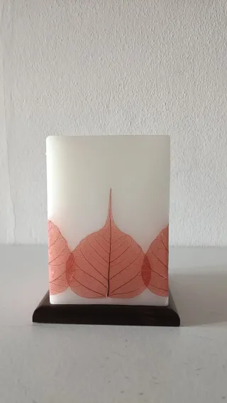 Portacandele in legno