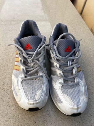 Zapatillas Adidas Talla 44 Gris/Blanco