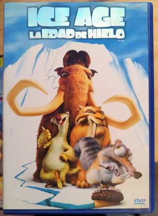 DVD Ice Age: La Edad de Hielo Español