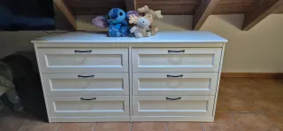 Cómoda de 6 cajones