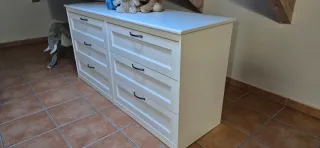 Cómoda de 6 cajones