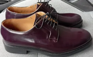 Zapatos Oxford Emidio Tucci Burdeos T42
