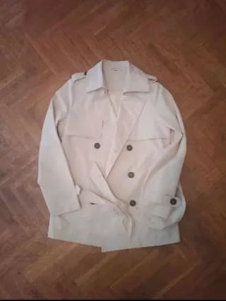 Gabardina Beige Mujer