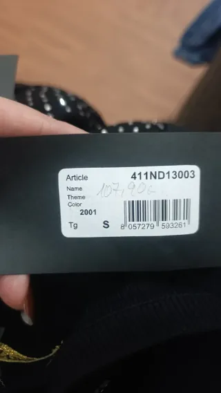 Vestido Denny Rose Preto Tamanho S