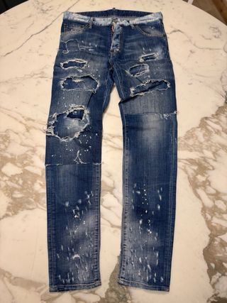 Lote 8 Pantalones Dsquared y Balmain