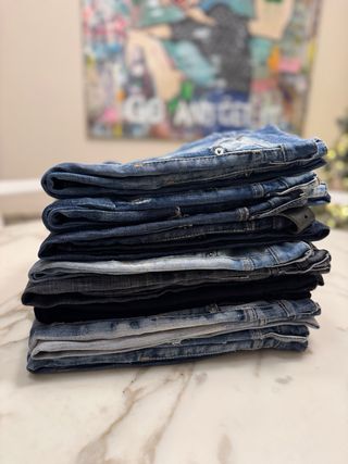 Lote 8 Pantalones Dsquared y Balmain