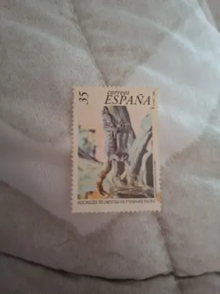 Sello España 35 Correo sin cursar