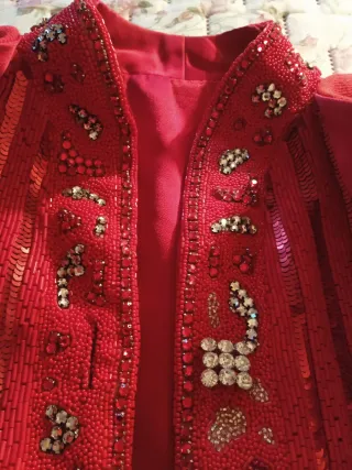 Tailleur sartoriale Odicini donna rosso